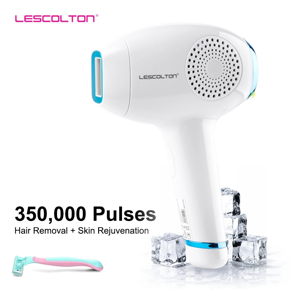 Lescolton IPL Epilator ICE Cool Pulse Light Laser Hair Removal Machine Electric Epilator for Face Bikini Hair Remove Permanent