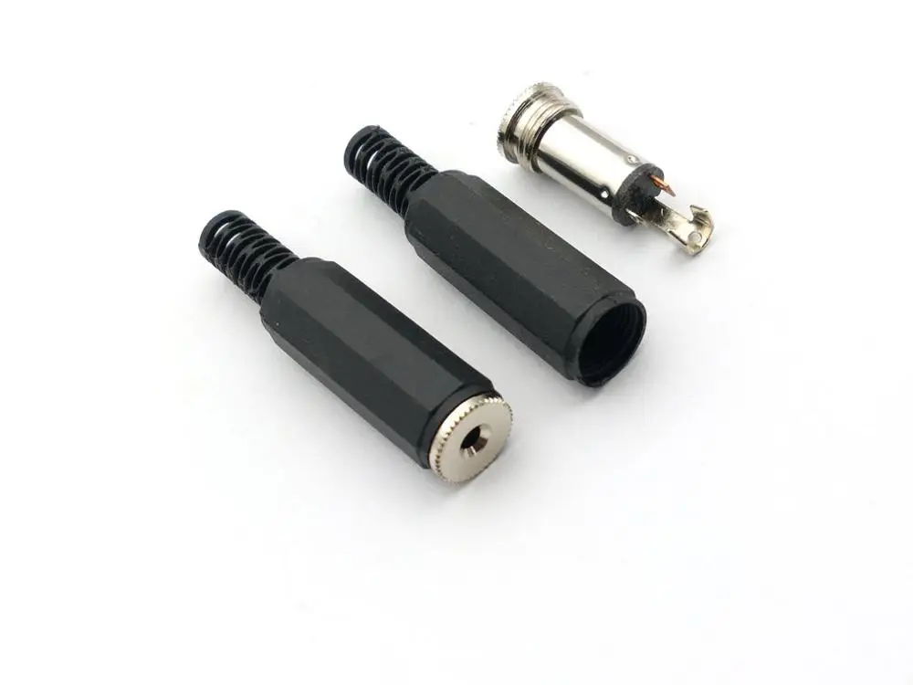 5pcs 2.5mm Stereo  Female Jack Socket Connector