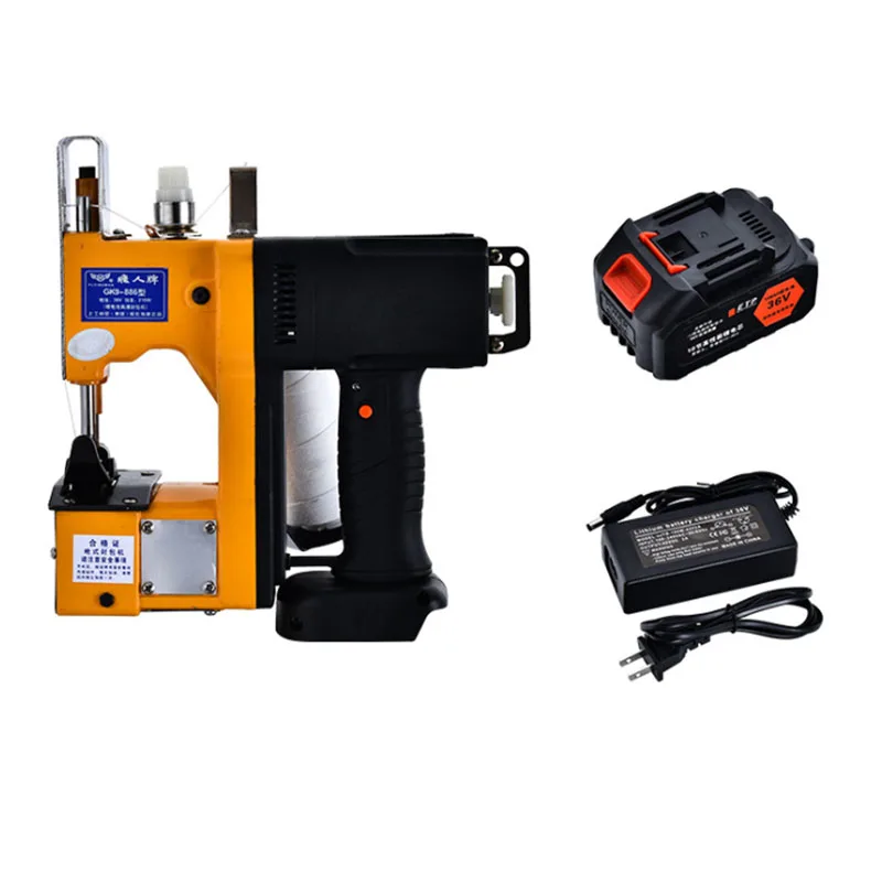 Imagem -03 - Flying Man Brand Small Integrated Carregamento Máquina de Costura Máquina de Selagem Bolsa de Tecido Gk9886