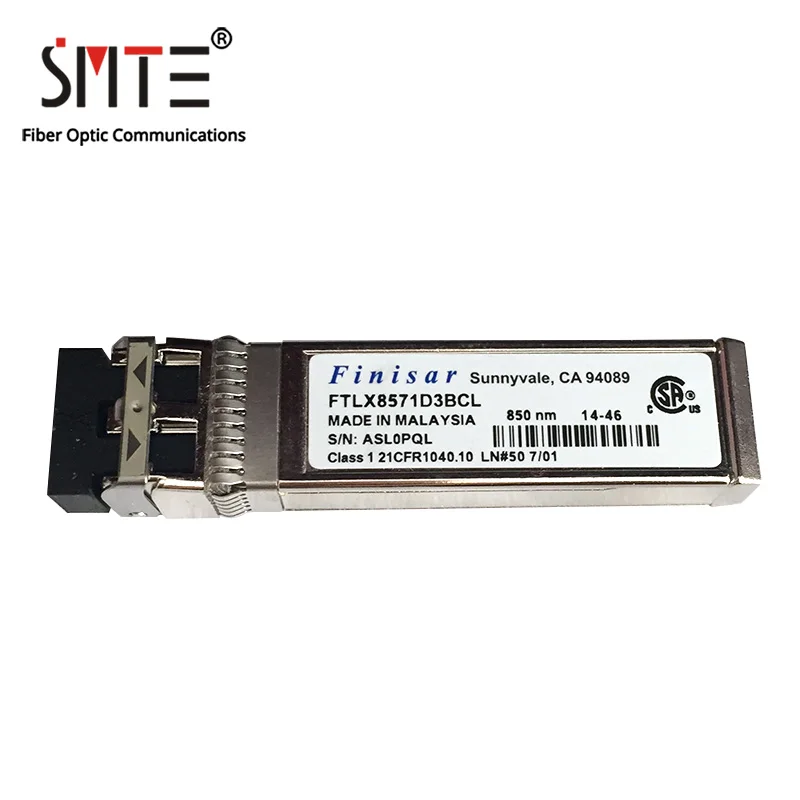 Finisar FTLX8571D3BCL SFP+ 10G 850NM 300M Multimode Dual Fiber Transceiver Module