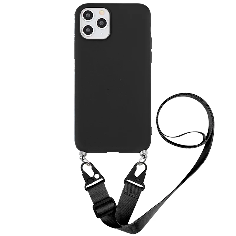 

Strap Crossbody Case For Xiaomi Redmi Note 13 Pro Plus 12 11S 10 12S 12C 13C Mi 12T 11T 13T Silicone Necklace Lanyard Soft Cover