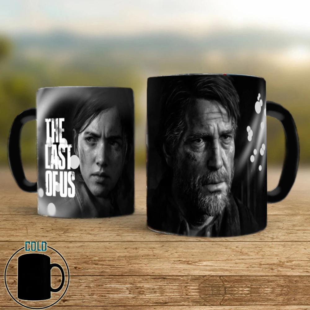 The Last of Us Part 2 Ellie Video Games 11oz Ceramic Magic Color Changed Coffee Tea Mug Cup