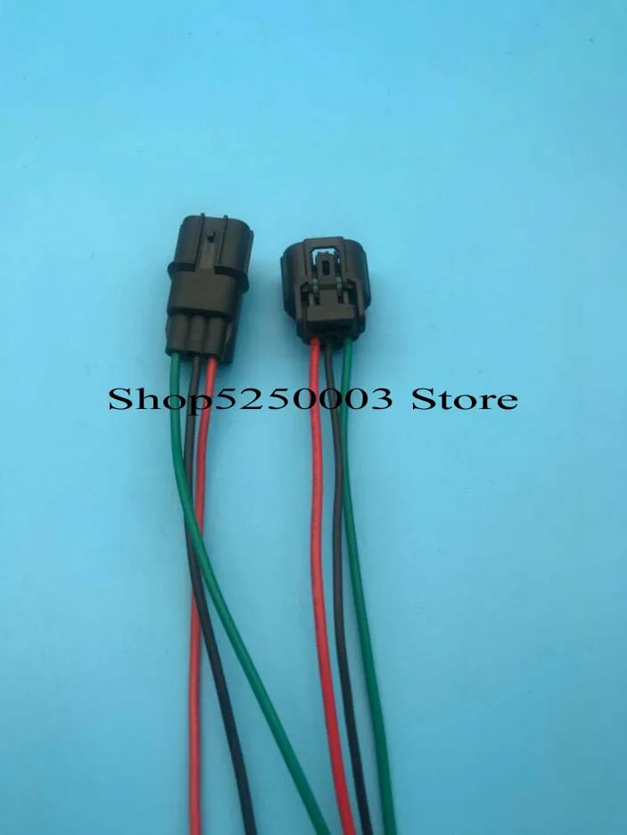 5 Sets 3 Pin 6188-4739 6189-0887 Female Male 1.2mm Auto Waterproof Connector Plug Auto Oxygen Sensor Plug For Sumitomo Truck