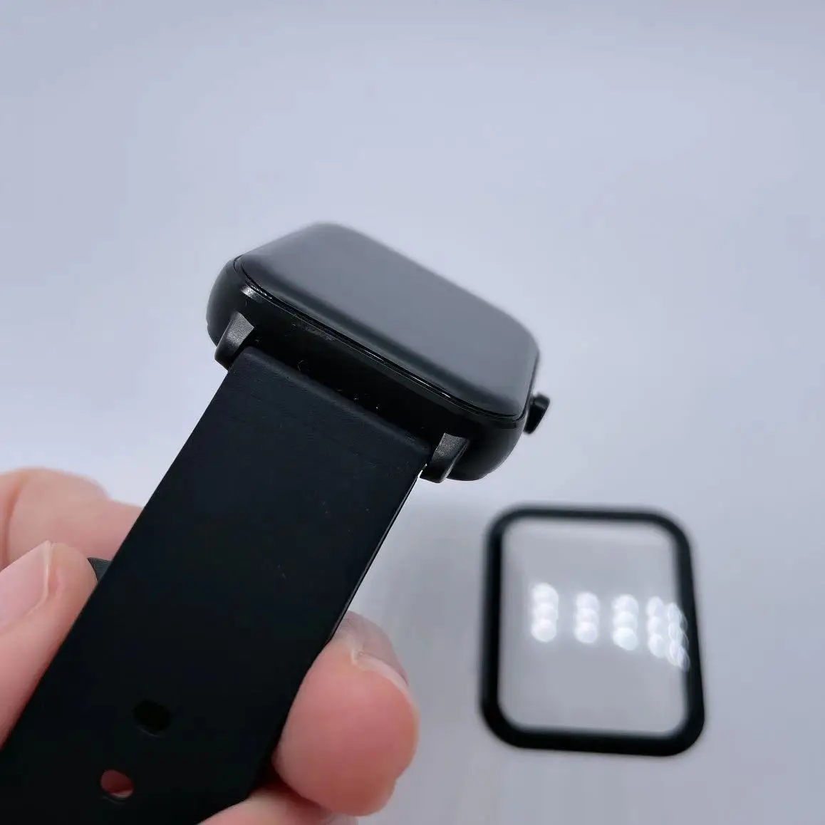 ثلاثية الأبعاد لينة الألياف الزجاجية فيلم واقية غطاء ل Amazfit ساعة GTS2 Mini ل شاومي حامي الشاشة الكاملة ل Amazfit GTS 2 Mini