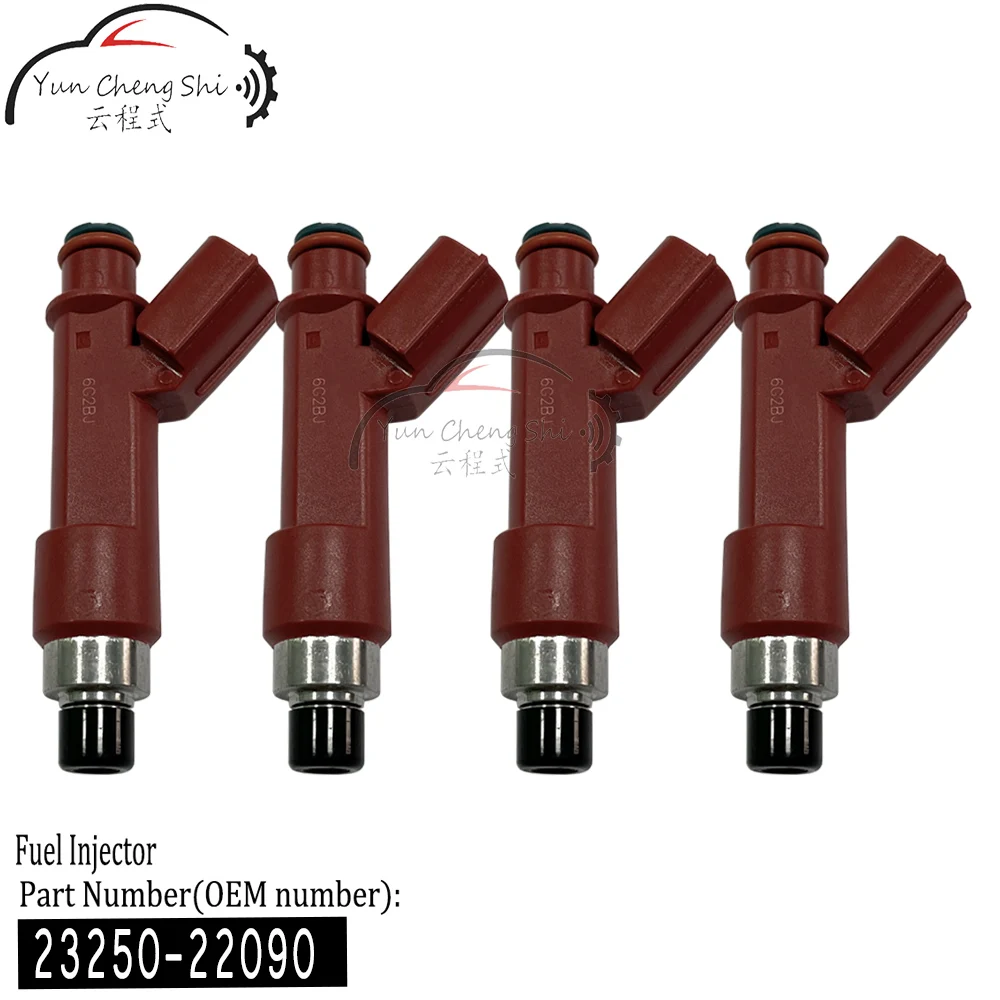 8 pieces/lot For Toyota Corolla Matrix 2004-2008 1.8L 23250-22090 23209-22090 12 oil hole injectors