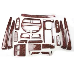 21pcs/set Car Interior Decoration Trim Styling For Honda Accord 8th 2008-2013 LHD and RHD ABS Accessories