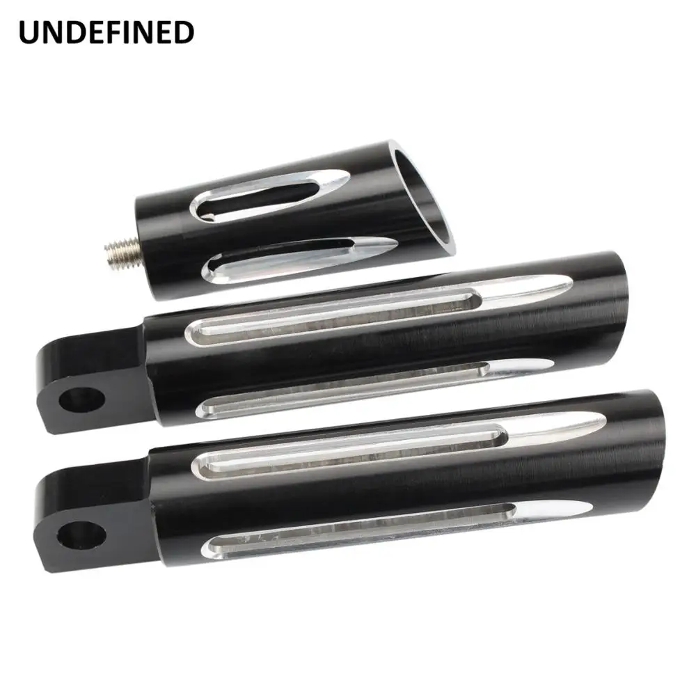 Motorcycle CNC Foot Pegs Footrest Shifter Pegs Nail Black for Harley Sportster 883 1200 XL XR VRSC Softail Dyna Touring Glide