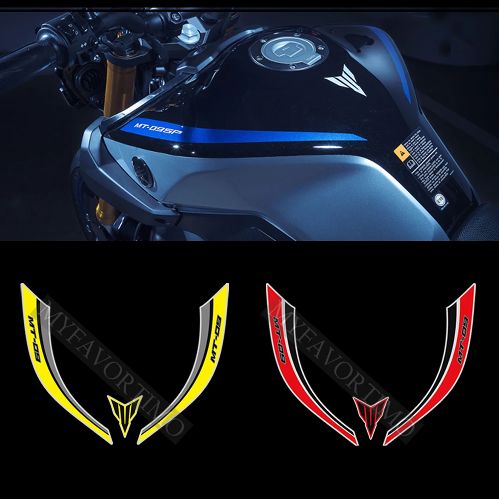 

Stickers Fairing Motorcycle Knee Decals Fender Windshield For Yamaha MT09 MT 09 FZ SP Tank Pad Protection