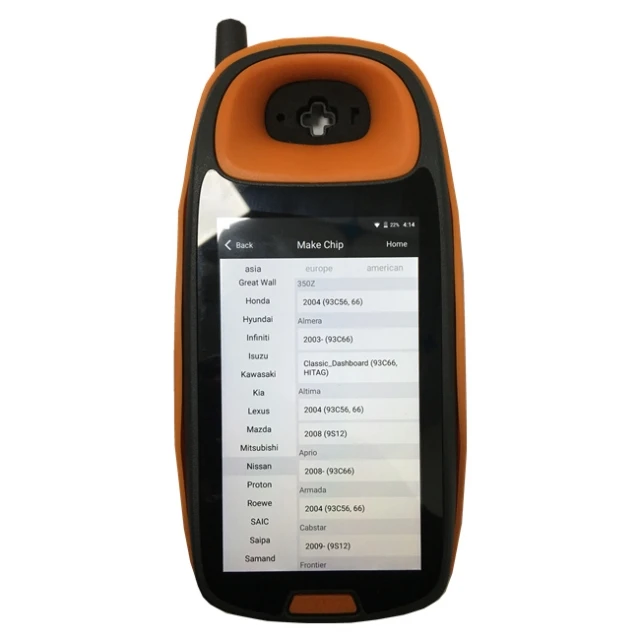 CNP109 strumento per fabbro KYDZ smart car key programmer crea Smart card remota con Chip 4D ID46