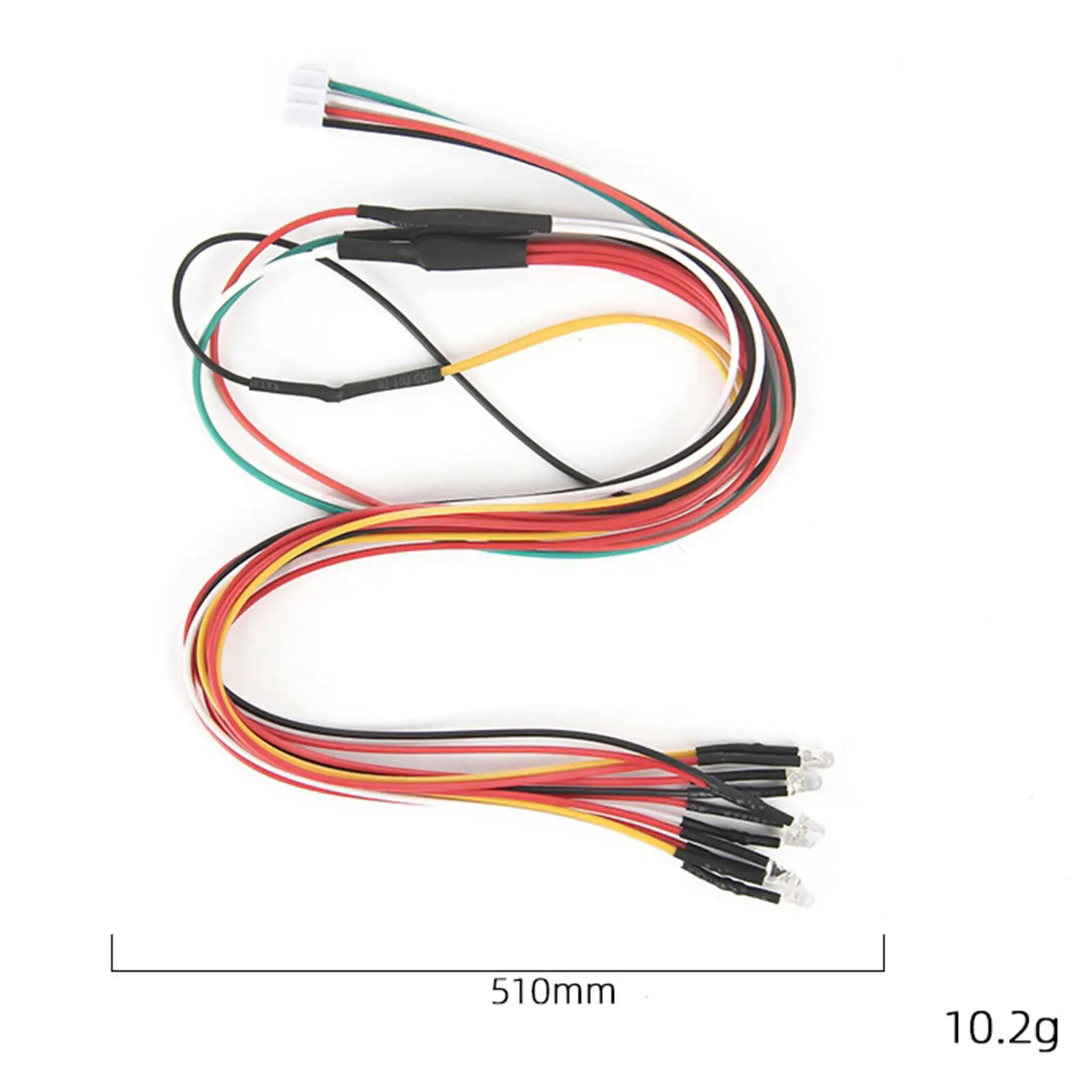 Replacement Upgrade Spare Parts RC Car Side Rear Light Group Lamp Kit for WPL D-12 1/10 Scale RC Drift Truck