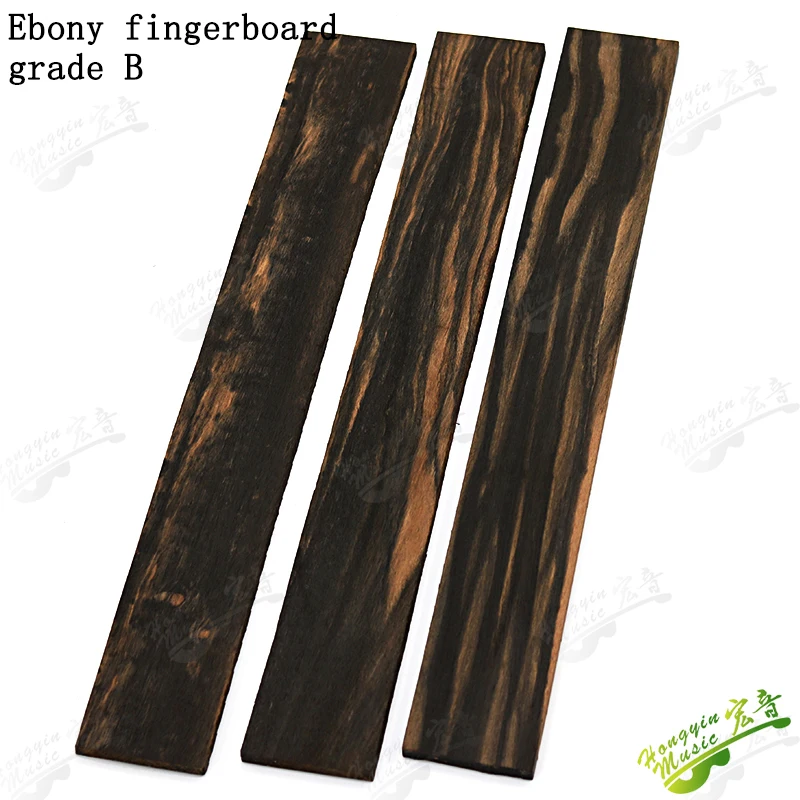 HUATOOL 3A A B Afrikanische Ebenholz-Gitarre Ebenholz-Griffbrett Wollbrett Ballade Klassische Elektrogitarre Holzmaterial Zubehör – Detail 4