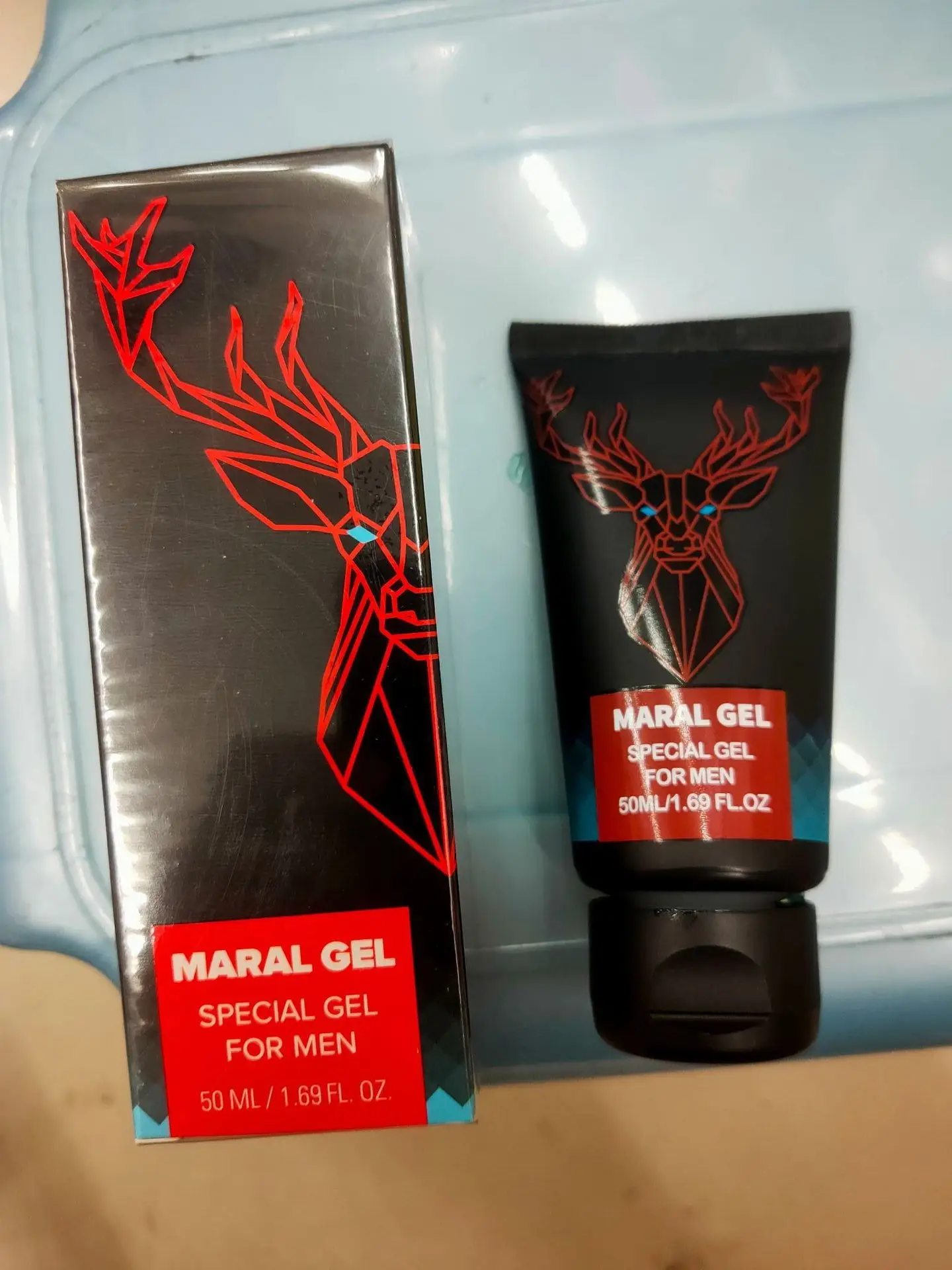 MARAL GEL Titan deer head gel massage TITAN male private care paste couple tools