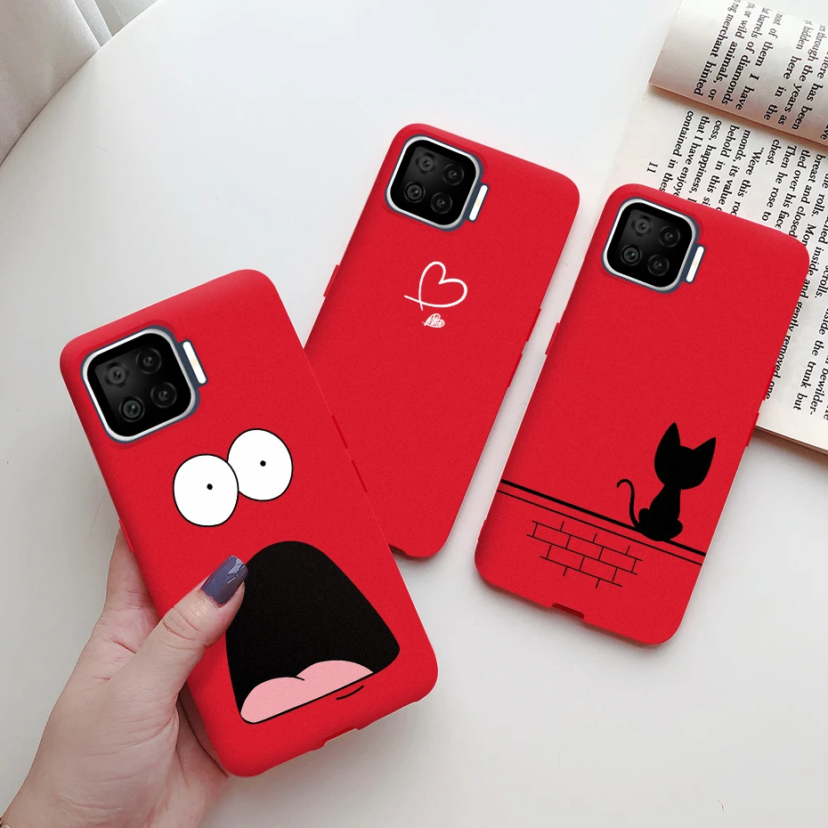 For OPPO Reno 4 Lite Case For OPPO Reno 4 Lite A73 A93 A 93 73 F17 F 17 Pro F17Pro Phone Case Soft TPU silicone Back Cover Funda