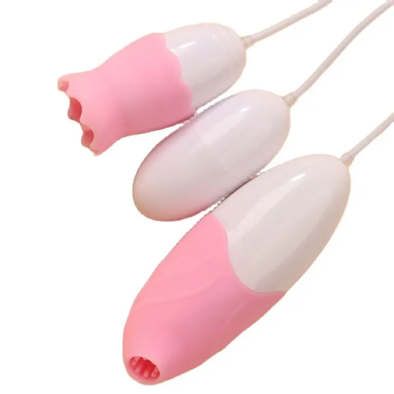 

Jiyu Winnie women's egg hopping charging frequency conversion vibration allows suction double egg hopping female masturbation