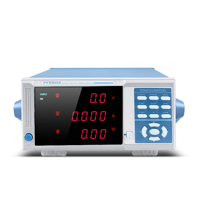 EVERFINE PF9802 Power meter 600V/20A watt METER, WITH R232 PORT