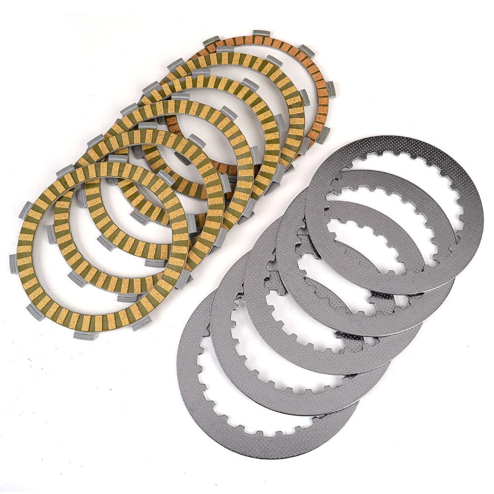 Motorcycle Engine Clutch Friction Plates For Honda NT400 Bros 400 NC25 VT500 ED/EF NV400 CJ/CK CS/CV Slasher VRX400T NC33 NC40