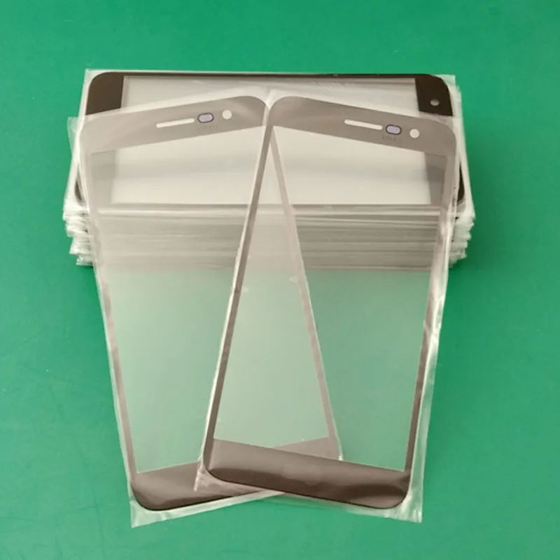10Pcs glass+oca film LCD Front Touch Screen Glass Outer Lens For LG K10 2017 X400 MS250 K121K K121L K121S M250 M250N M257
