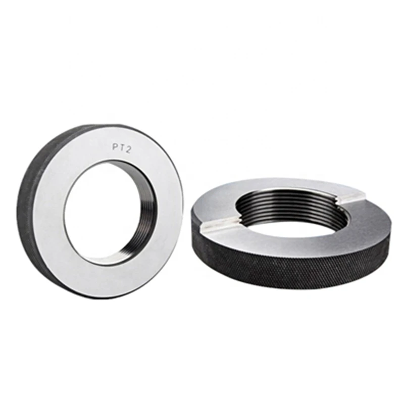 PT1/8  - PT3 Inch JIS Standard 55 Degree Thread Ring Gauge Taper p Pipe Thread Go Nogo Ring Gauge Measuring Tool