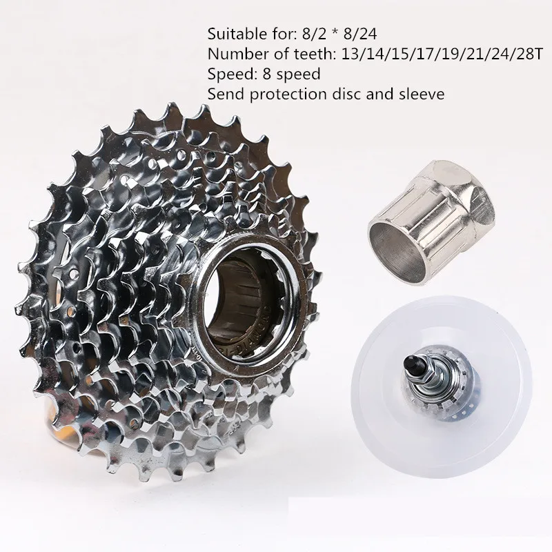 Mountain Bike Threaded flywheel Rotating Bicycle Flywheel 6 7 8 9 10 Speed Variable 28T 32T 36T Universal mtb Freewheel