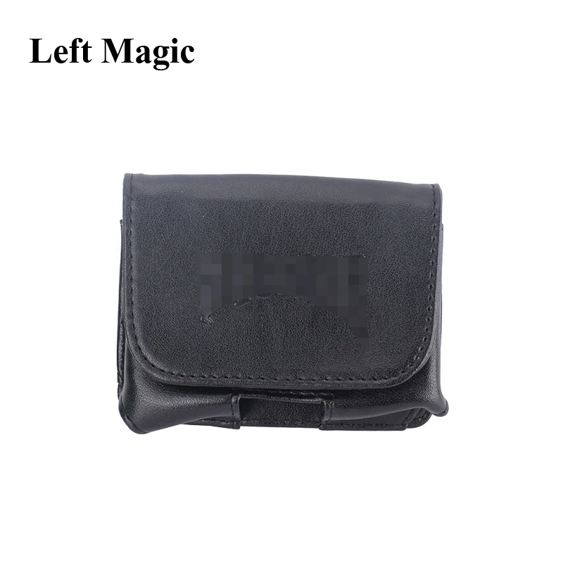 

Leather Card Guard Playing Card Deck Carrier Case (Can Hold Two Decks) Card Clip Magic Tricks Close Up Accessories Gimmick Props