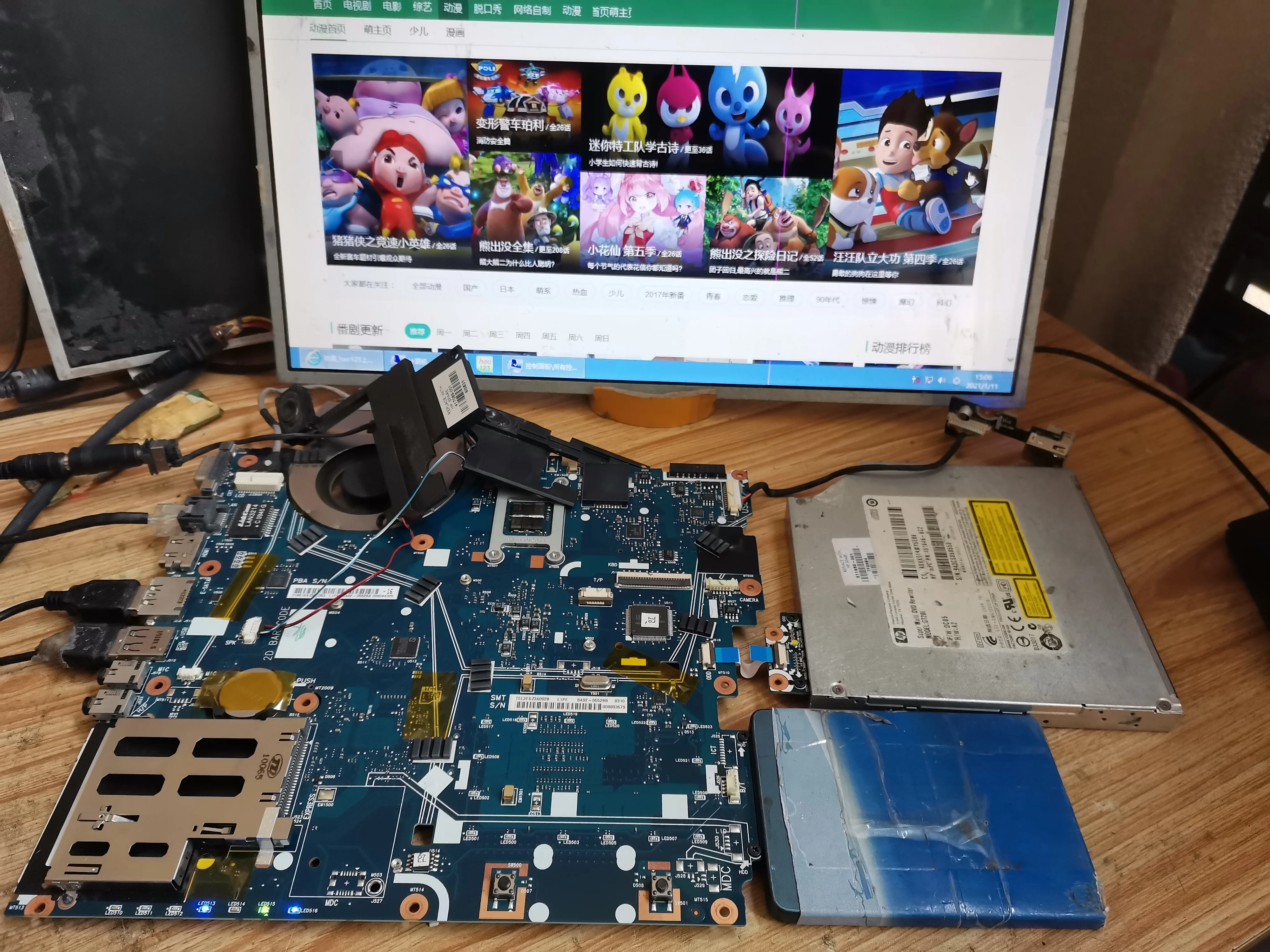 Материнская плата для ноутбука Samsung R522 R520