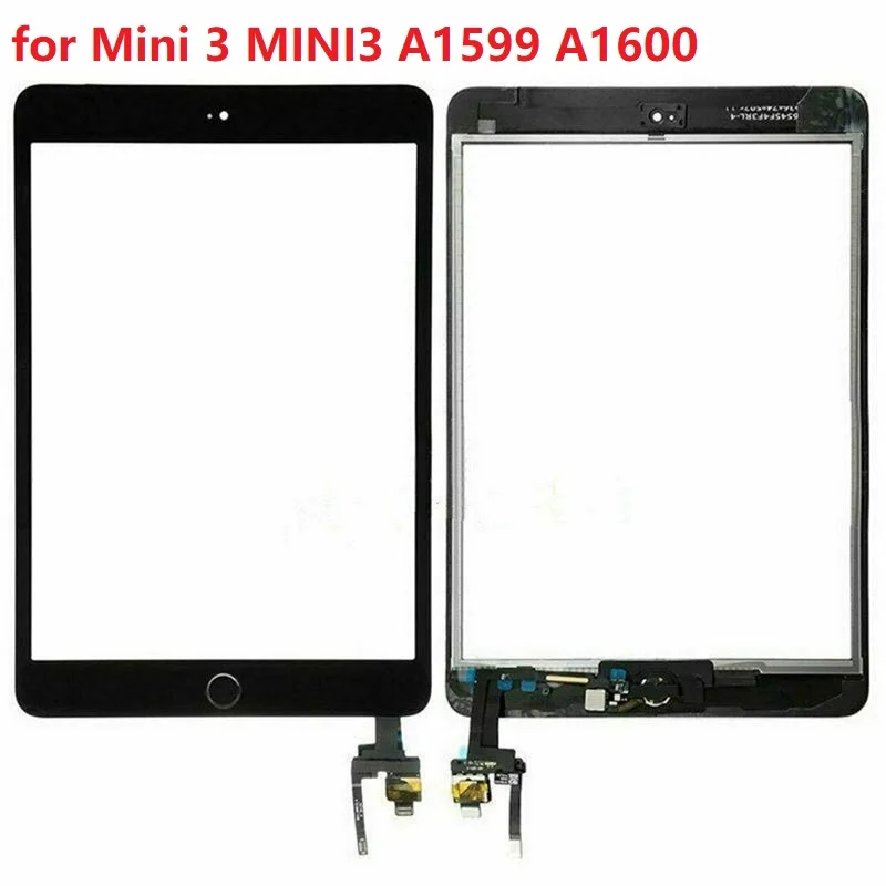 

Touch Screen for iPad Mini 3 MINI3 A1599 A1600 Touch Screen Front Glass Digitizer Screen Panel