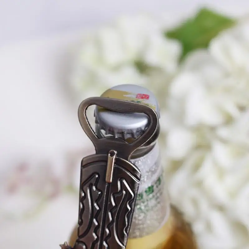 Creative Bottle Opener Hitched Cowboy Boot Western Birthday Bridal Wedding Favors And Gifts Party Cute Tool LX7917