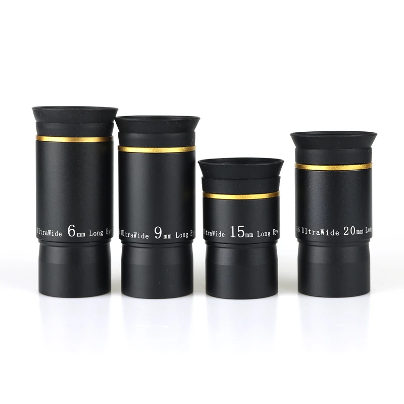 

Datyson 6/9/15/20mm Telescope Eyepiece 66 Degree Ultra Wide Angle Fully Mutil Coated 1.25inch