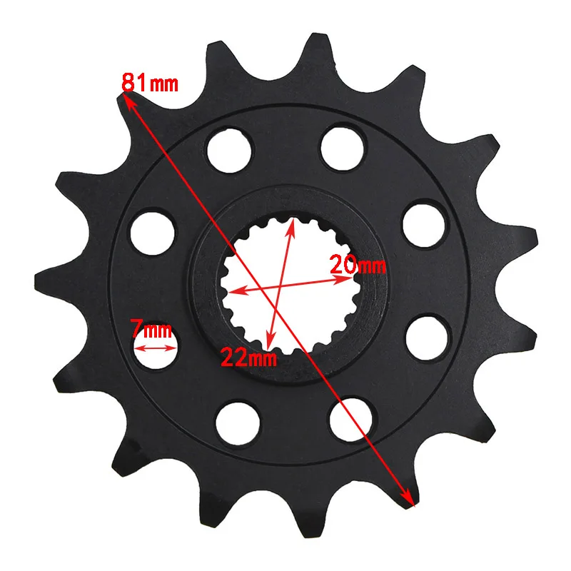 Road Passion 15T 16T 17T Motorcycle Front Sprocket chain For BMW G310GS G 310 GS ABS G310R G 310R 2017-2020 G310 GS 2016-2020