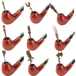 12 Styles Multi Specification Retro Brass Carving Pressing Rod Grinding Cigarette Portable Smash Tobacco Weed Accessories