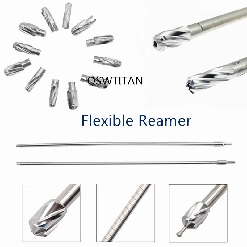 Quick Coupling Flexible Reamer Flexible Reamer Instrument Set Orthopedic Veterinary Surgical Instruments