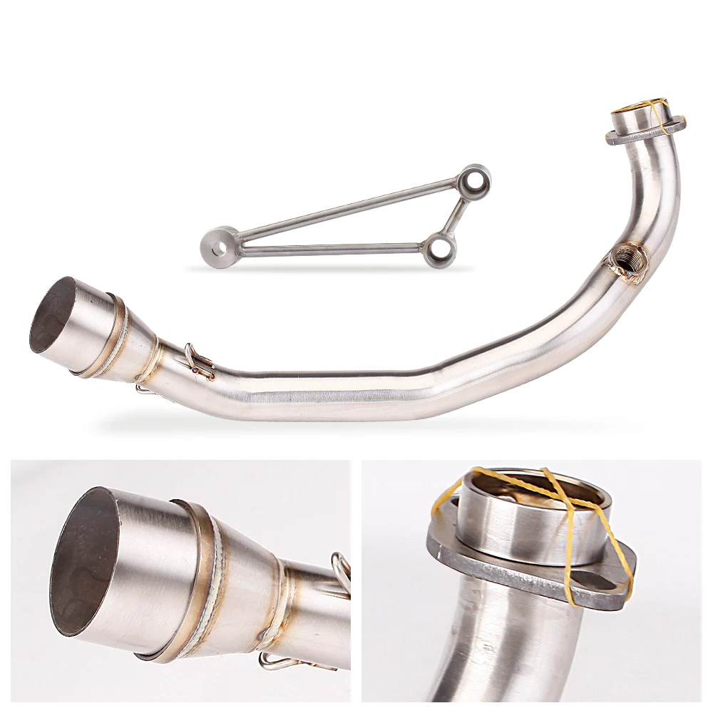 Motorcycle exhaust silencer tube, mid section adapter tube for yamaha bws 125 150 zuma125 cygnus x smax