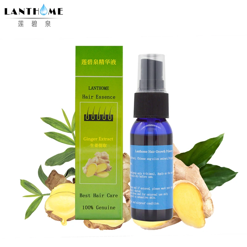 

2 pcs Natural Ginger Fast Hair Growth Serum Spray 30ml Anti Preventing Hair Lose Liquid Oil Damaged Hair Repair Growing Dropship