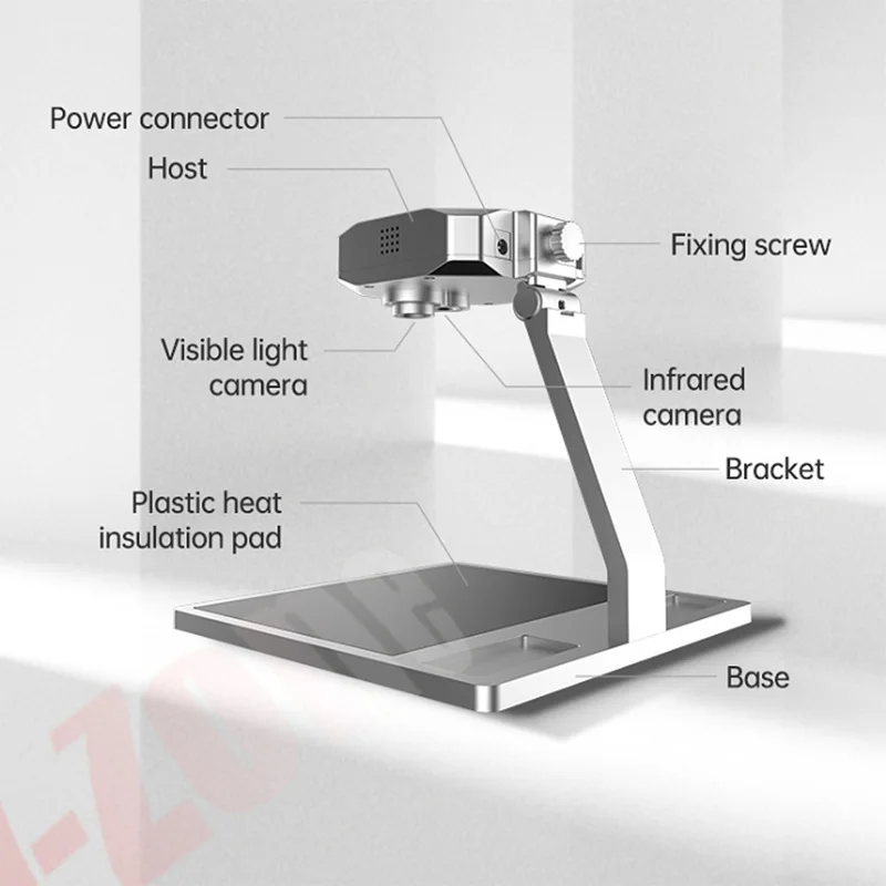 أداة تشخيصية بالأشعة تحت الحمراء PCB ، كاميرا ، استكشاف الأخطاء وإصلاحها PCB الهاتف المحمول ، إصلاح اللوحة الأم ، وتحديد المواقع بسرعة في 1 ثانية