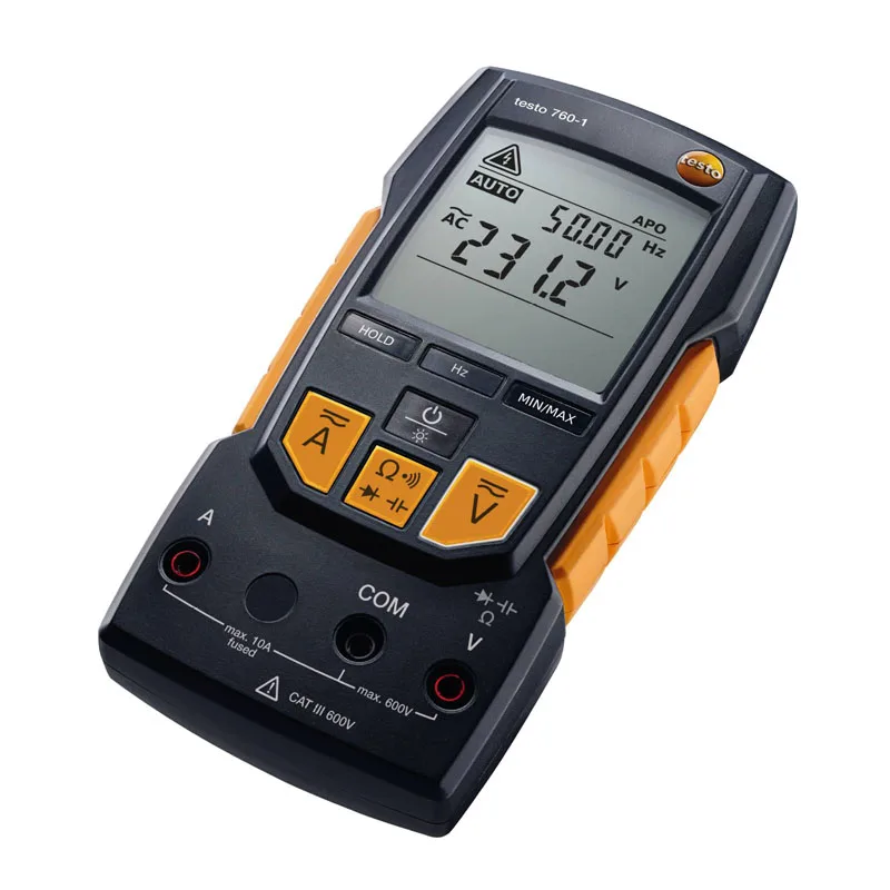 Professional Testo 760-1 Universal Meter Testo760 True RMS Digital multimeter Voltmeter Voltimeter Ammeter Capacitor Tester