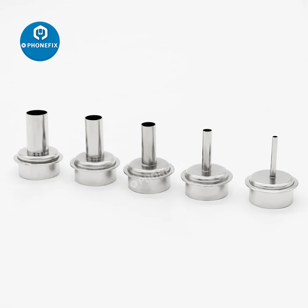 Buses résistantes au pistolet thermique 861dw argent, qualité supérieure, rapide 861dw, pour Station d'air chaud, 3/4/6/8/10/12mm, manchon de buse