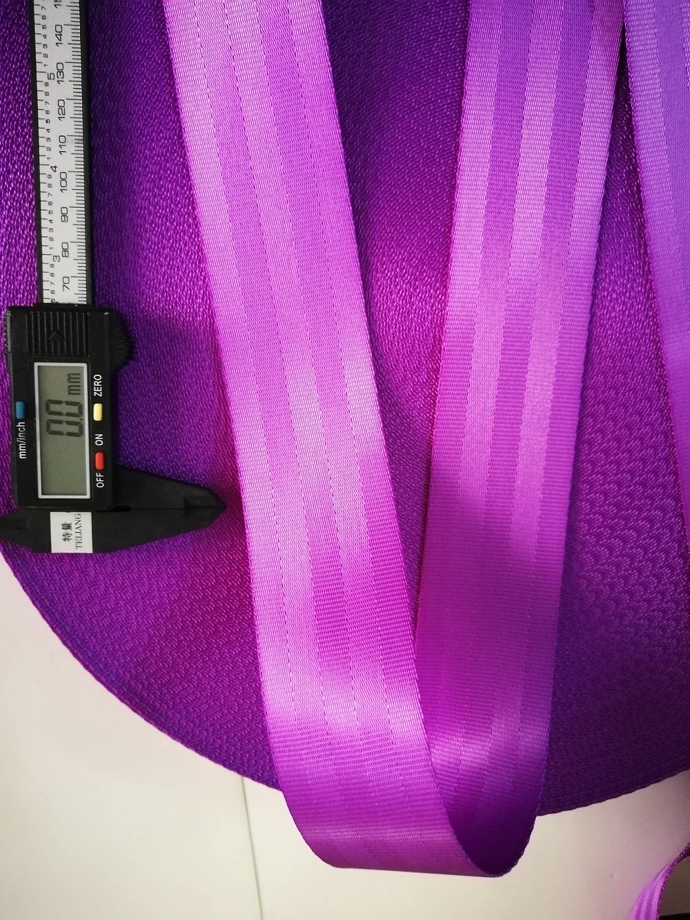 Lila (14) 3M-30M Auto-Sicherheitsgurtband Universeller Personalisierter Sicherheitsgurt Auto-Zubehör – Detail 2