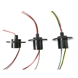 1PCS Dia 22mm 5A Wind Power Slip Ring 2/3/4/6/8/12CH Wind Energy Collector Ring Conductive Rotary Connection Slipring Joint