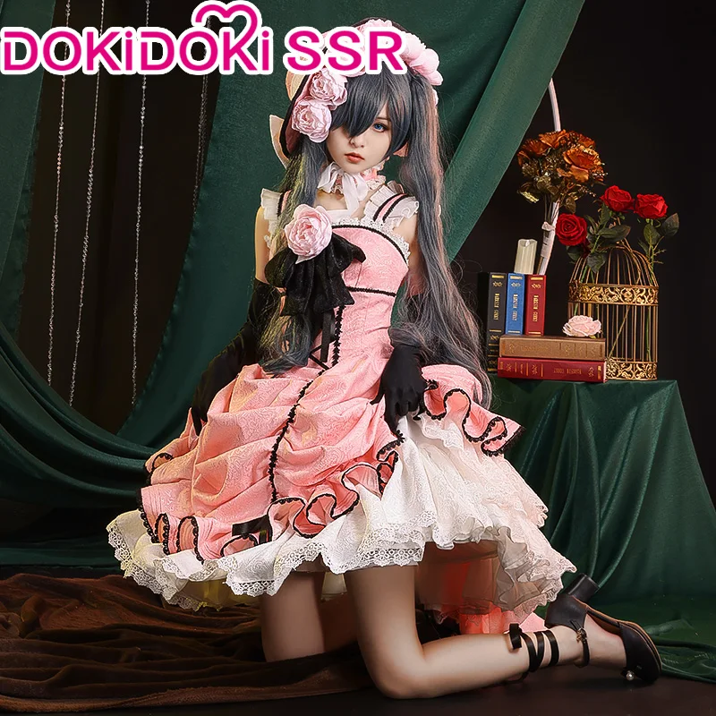 Ready for shipCiell Phantomhivee Cosplay Anime DokiDoki-SSR Women Costume  Evening Dress Bustle Ciell Cosplay - AliExpress 200000532