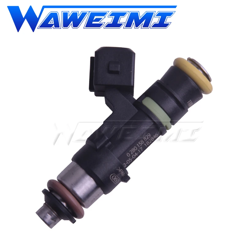 WAWEIMI 6 Pieces CNG Fuel Injector Nozzle OE 0280158829 For Methane GAS petrol e85 racing