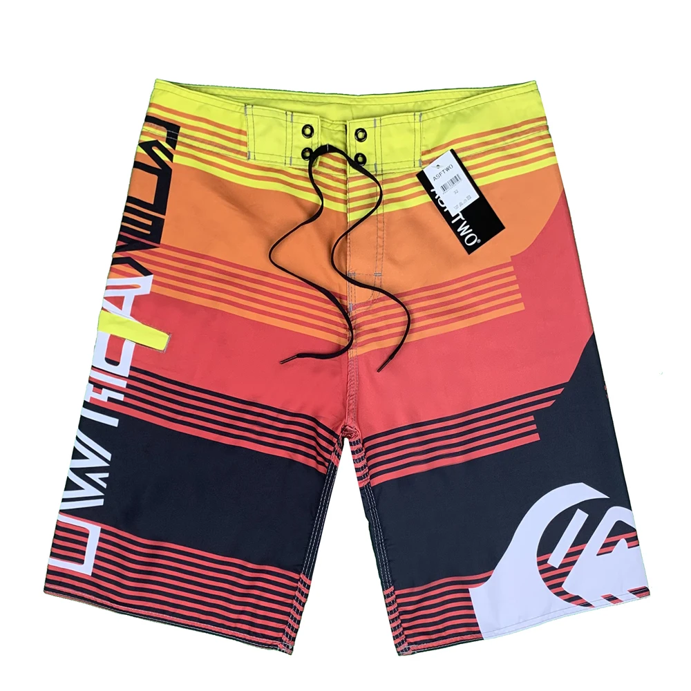 2023 Bermuda summer new men\'s beach pants water sports pants surf beach pants surf pants sports pants quick dry shorts