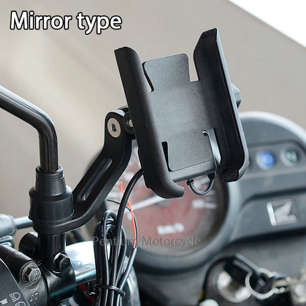 Motorcycle Mobile Phone Holder Handlebar GPS Stand Navigation Bracket For HONDA CB650R CBR650R CB 650R CBR 650R 2019 2020 2021