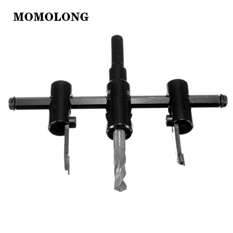 Adjustable Metal Wood Circular Hole Saw Drill Bit Round Cutting Blade Aircraft Type DIY Tool 30mm-120mm 30mm-200mm 30mm-300mm