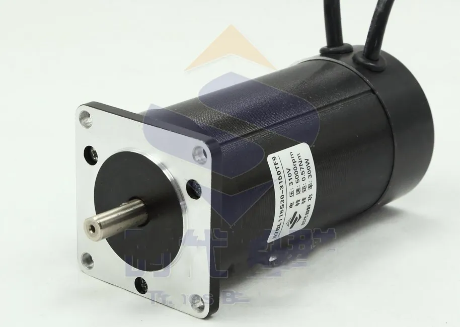 

Brushless DC motor 300W5000 rpm Body length 115mm High speed brushless motor 57BL115S30-3150