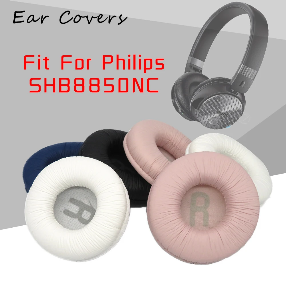 Earpads For Philips SHB8850NC Headphone Ear pads Replacement Headset Ear Pad PU Leather