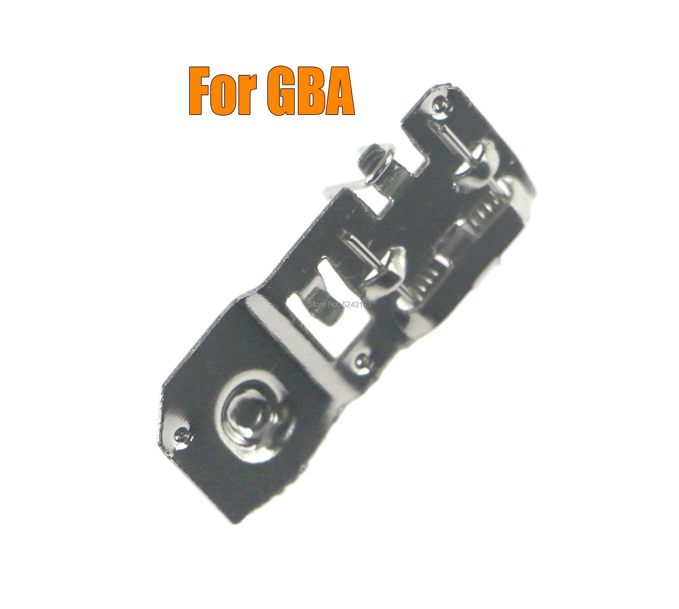 게임보이 어드밴스 GBA 게임 콘솔용 배터리 교체, 내부 터미널 용수철 접촉 배터리, 로트당 2 개