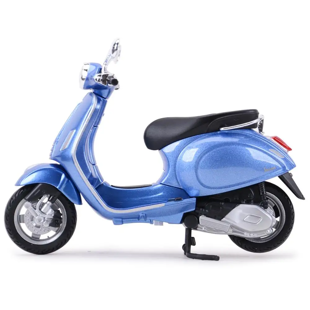 Maisto-Modèle réduit de moto Piaggio Ected Pa Primavera, 150 Leges, moulé sous pression, véhicule de collection, loisirs, jouets, échelle 1:12