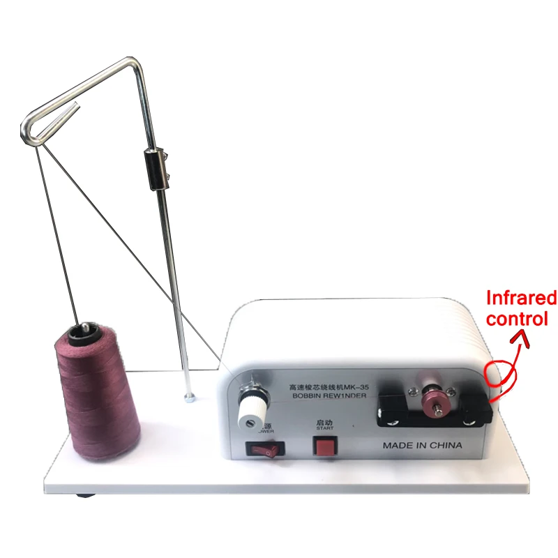 Imagem -02 - Enrolador de Linha para Máquina de Costura Enrolador Elétrico Inteligente