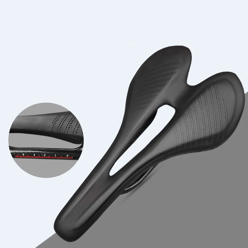 PURA RAZA Bike Comfort Carbon Saddle Road and Mountain Bicycle Carbon Saddle Seats Cycling Saddle Seat