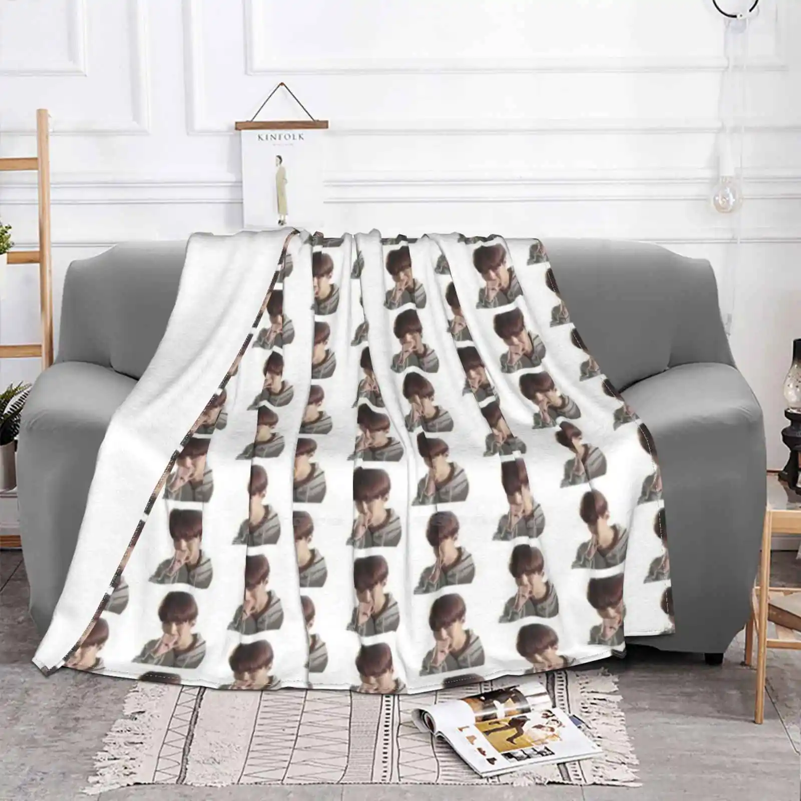 Sehun Next Door Meme Low Price New Print Novelty Fashion Soft Blanket Meme Exol Baekhyun Sehun Chanyeol Xiumin Chen Suho